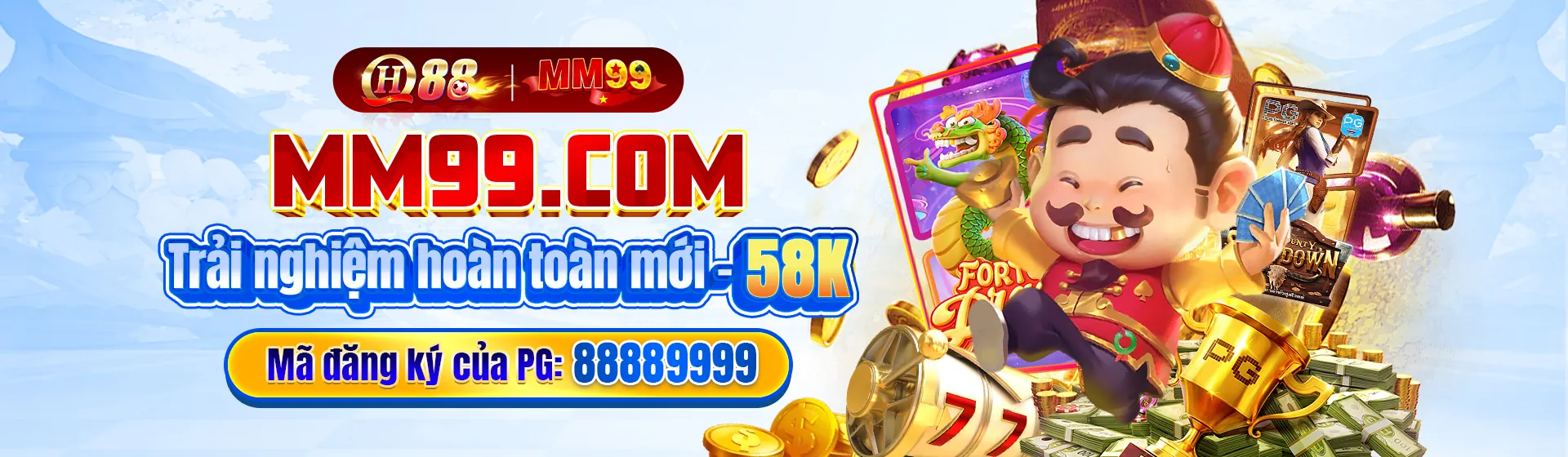Hình ảnh chính Nổ Hũ b66 với các biểu tượng jackpot và tiền vàng